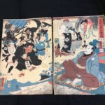 歌川国芳 浮世又平名画奇特　1853 Kuniyoshi/Ukiyo Matabe Meiga no kitoku/1853 #浮世絵#木版画#錦絵#ukiyoe#woodblockprint